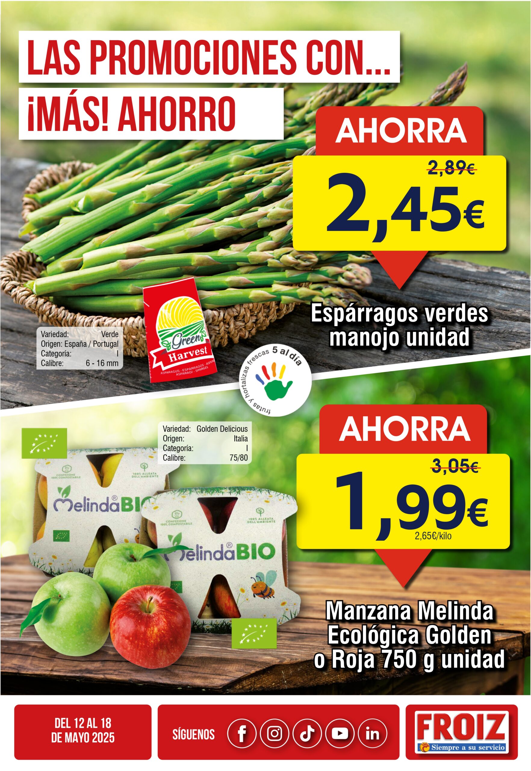 Oferta semanal 12/05 – 18/05