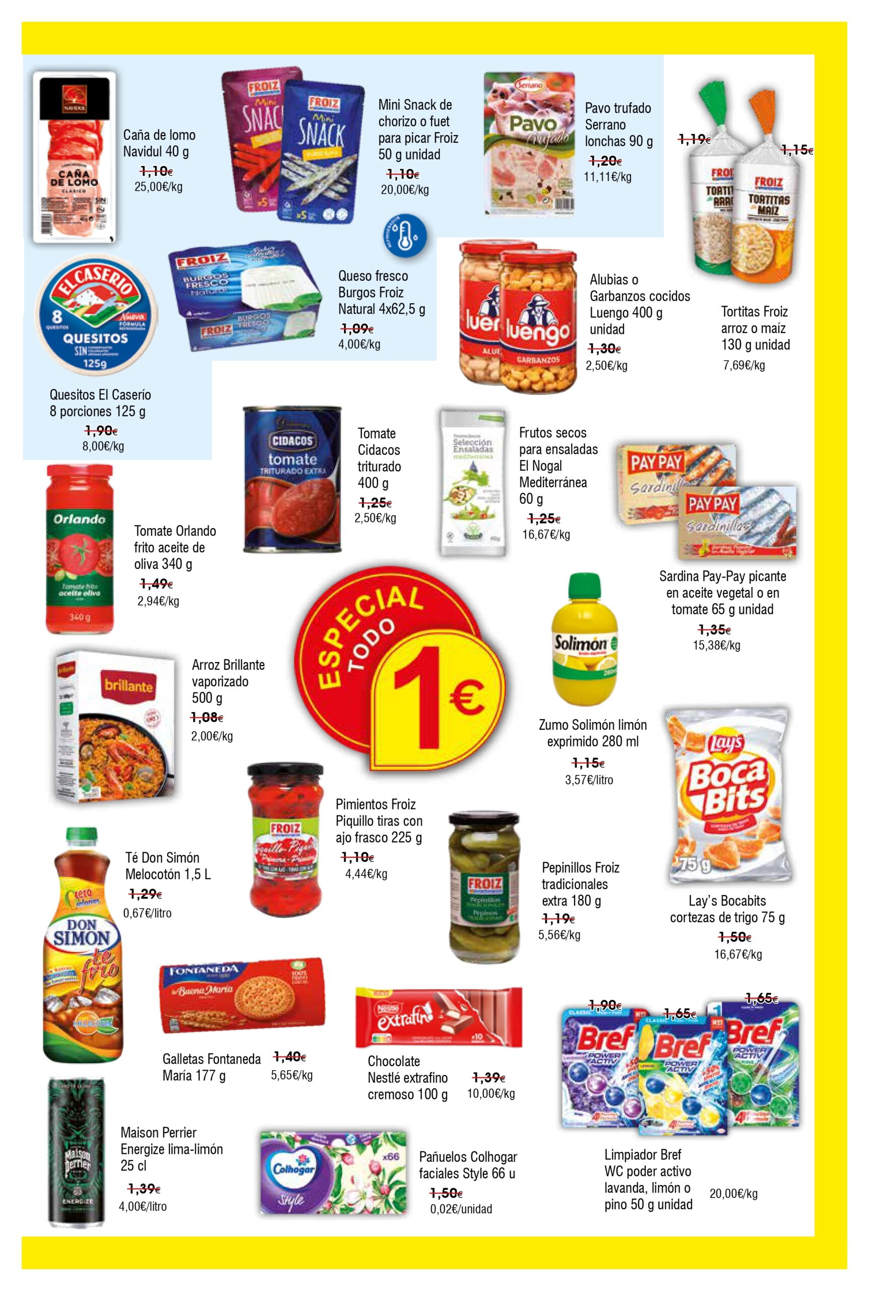 Especial 1,2 y 3 €