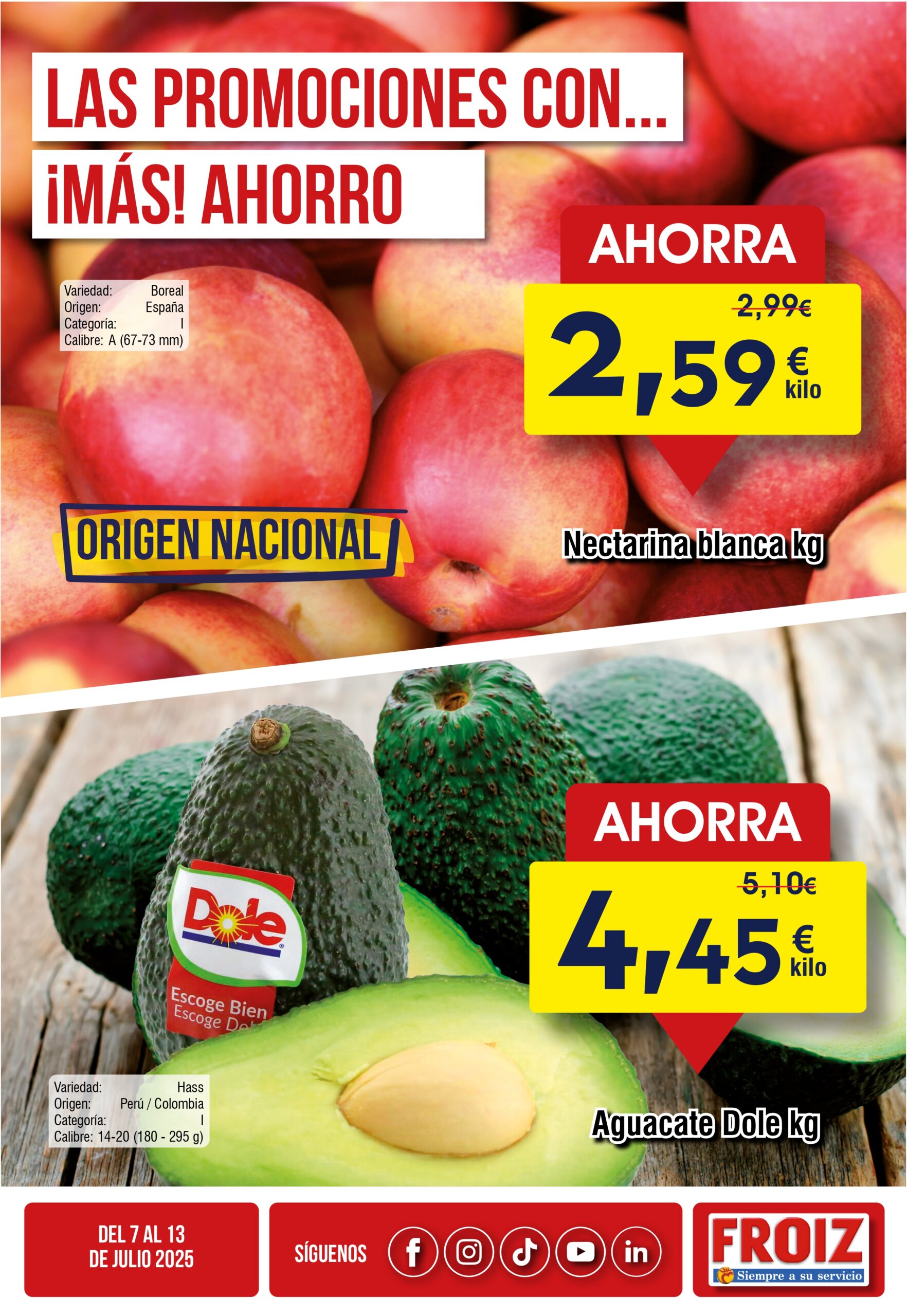 Oferta semanal 07/07 – 13/07