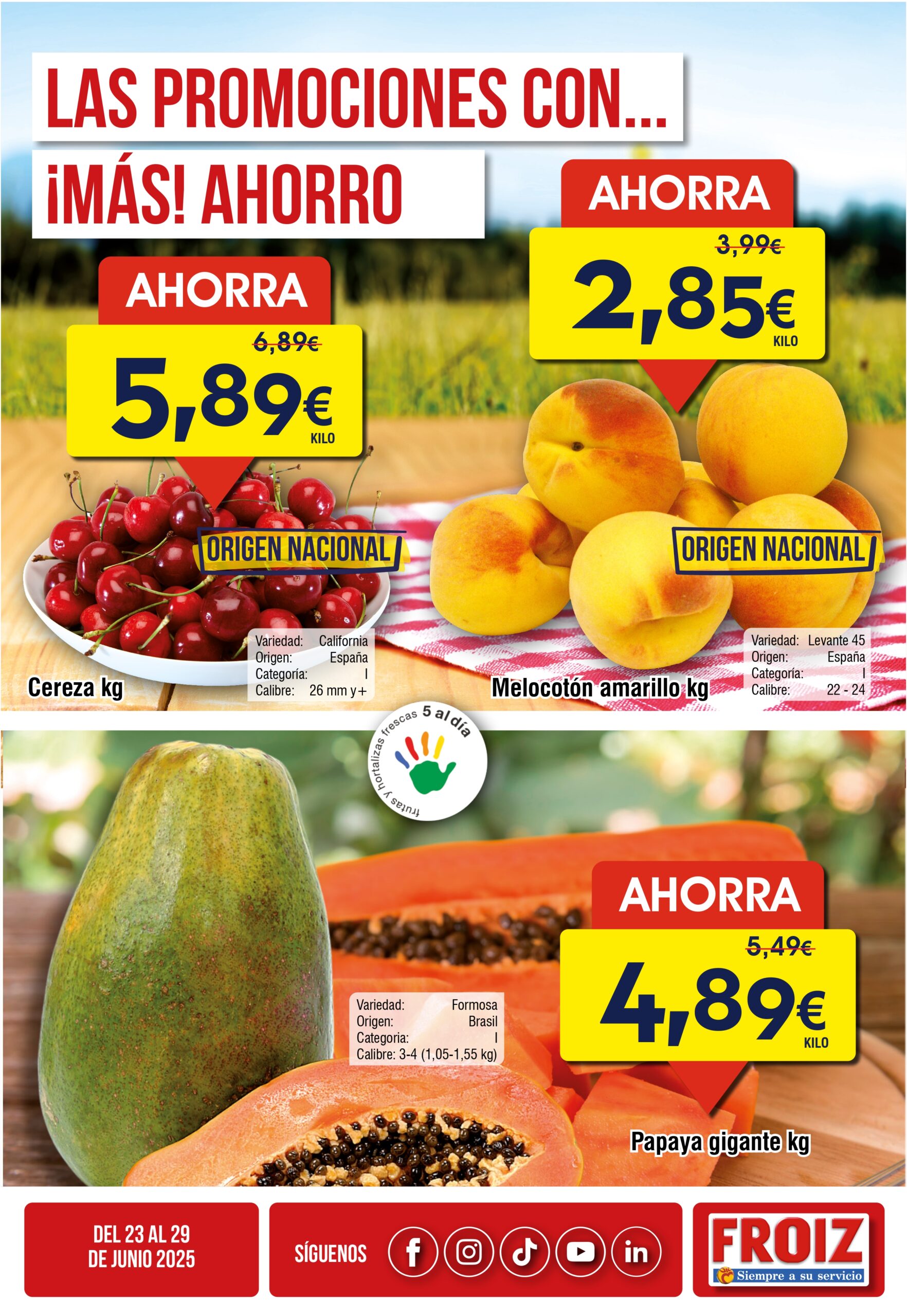 Oferta semanal 23/06 – 29/06