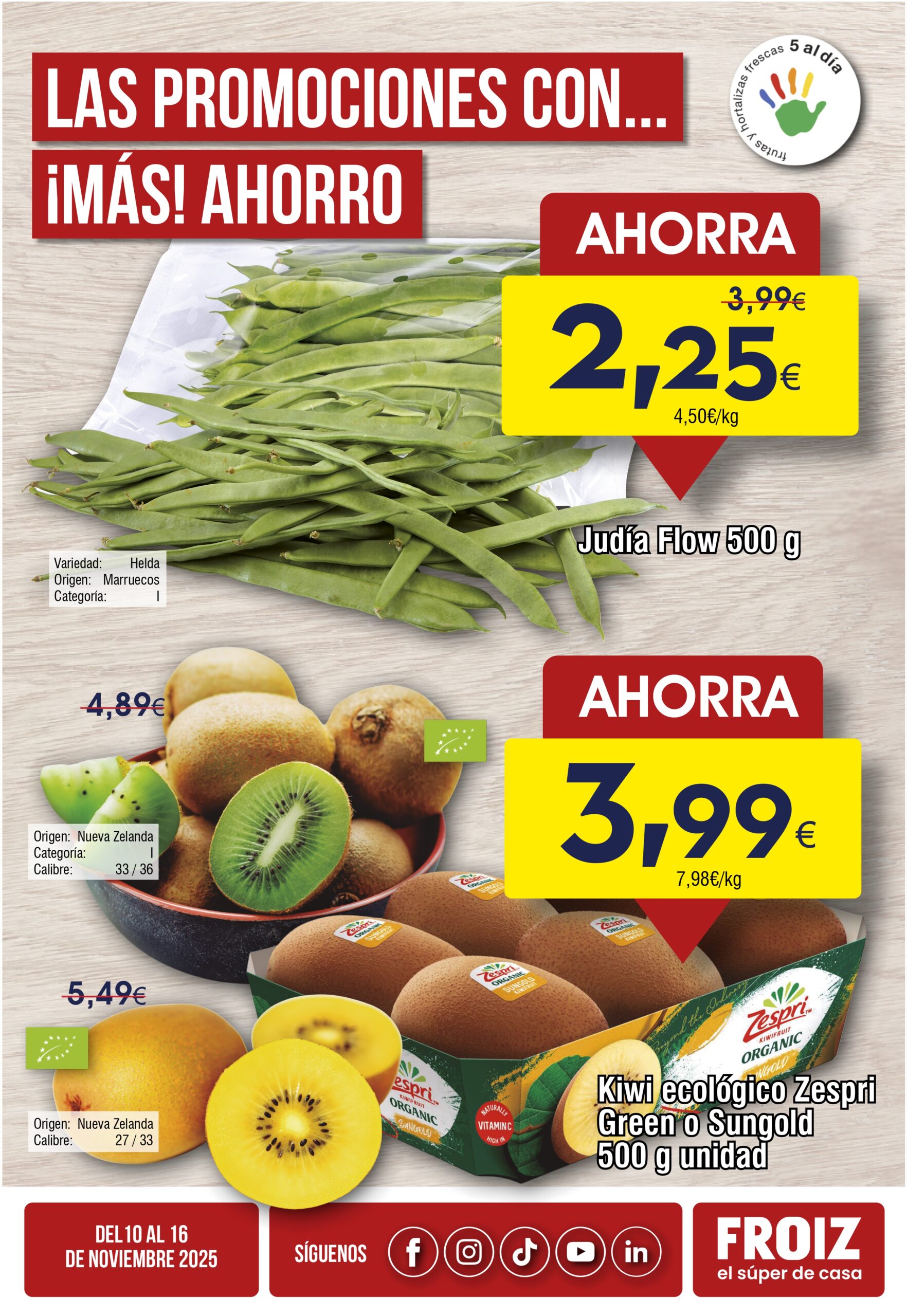 Oferta semanal 10/11 – 16/11