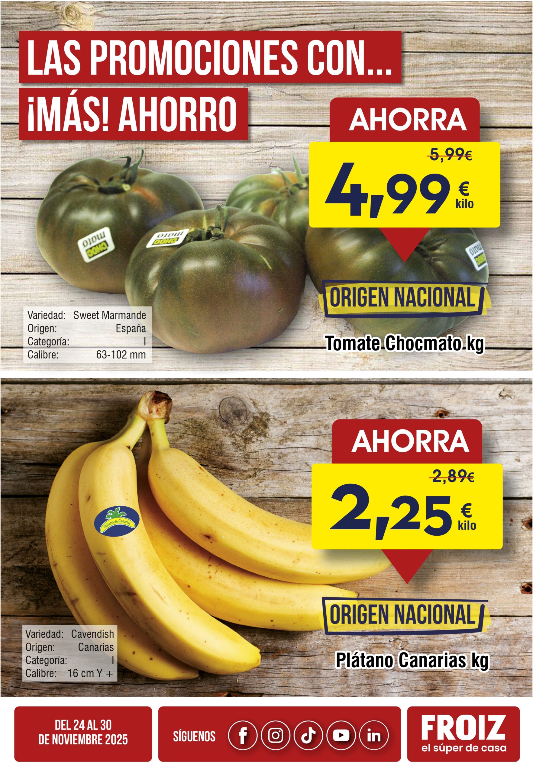 Oferta semanal 24/11 – 30/11