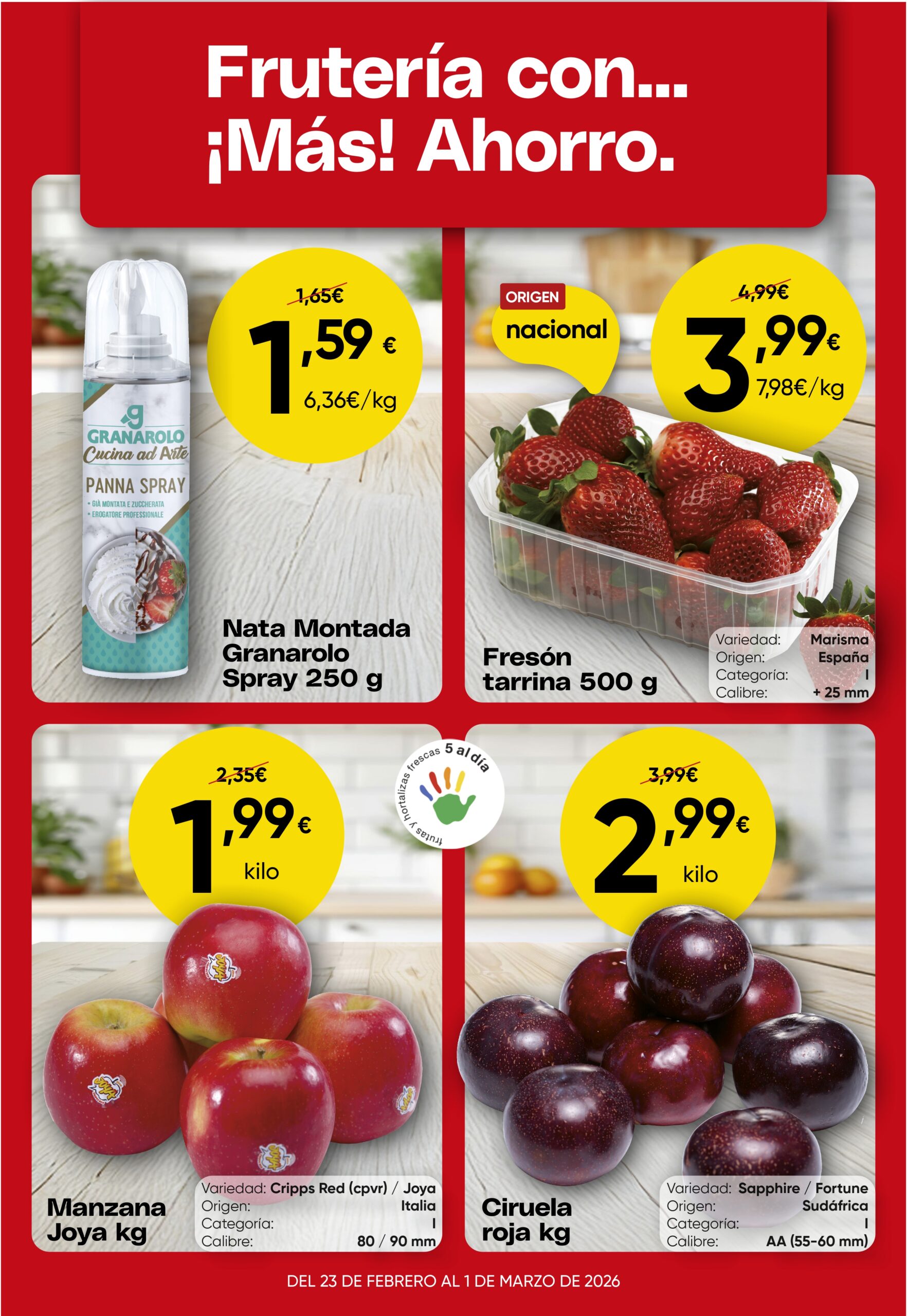 Oferta semanal 23- 1 de marzo